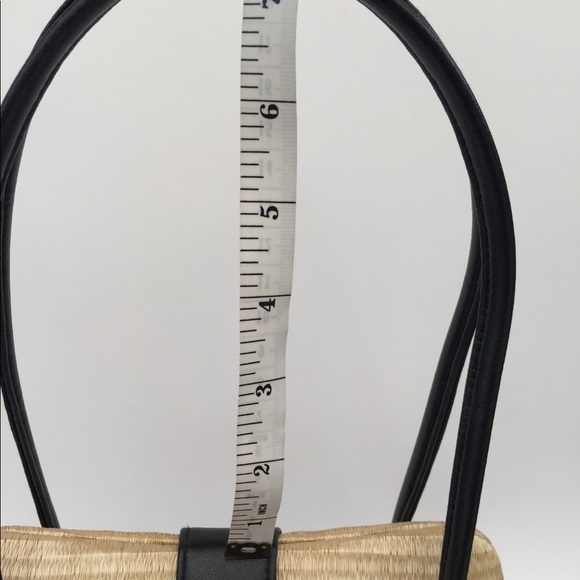 Ombre Black & Creme Handbag - Picture 8 of 8